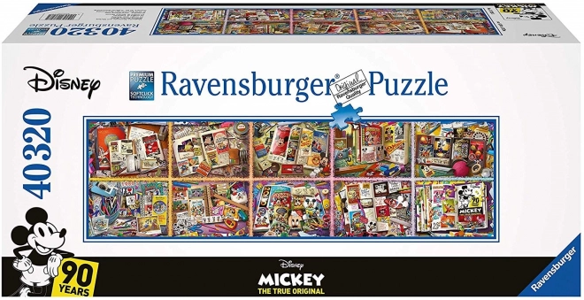 Puzzle 40 000 darabos Mickey-vel az évek során