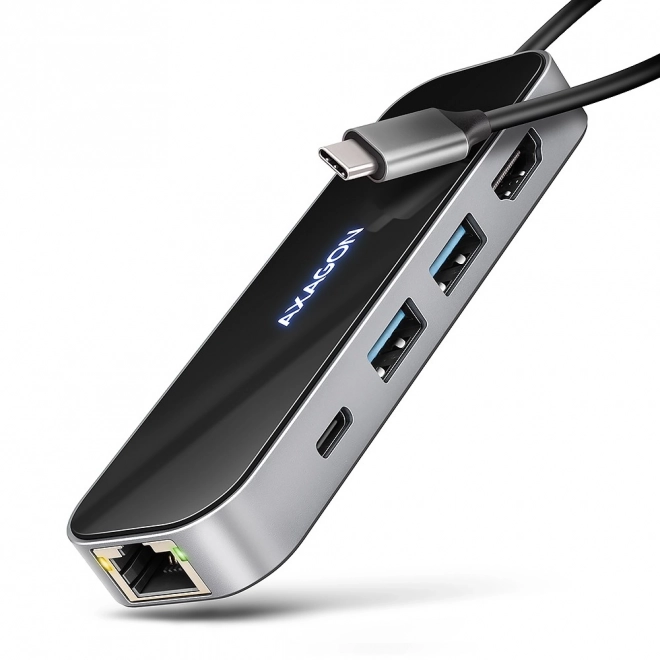 Axagon HMC-6GLN USB hub 6 az 1-ben