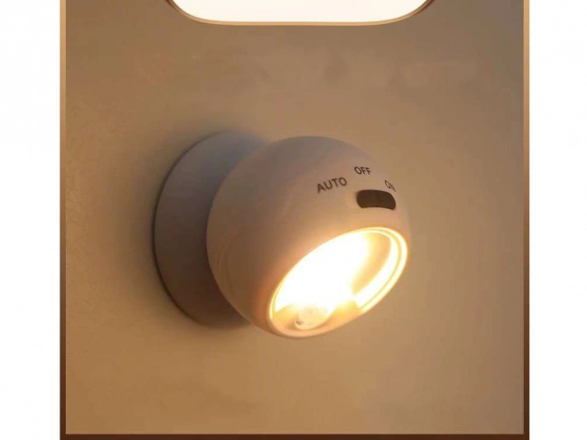Led lámpa COB 360 fokos mozgásérzékelős