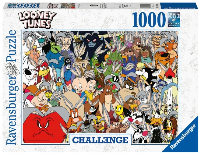 Ravensburger looney tunes 1000 darabos kihívás kirakó