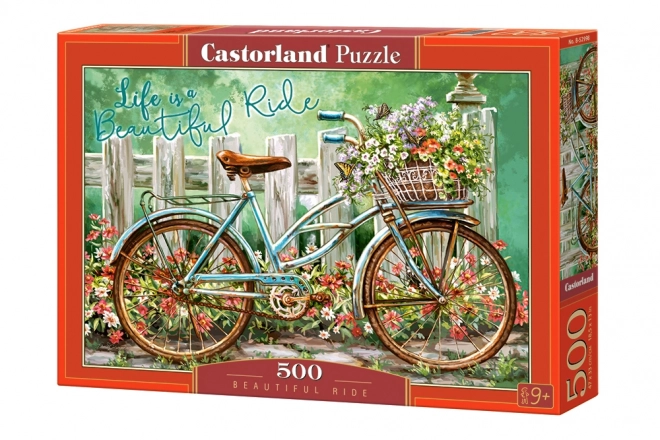 Kerékpáros kirándulás puzzle 500 darabos