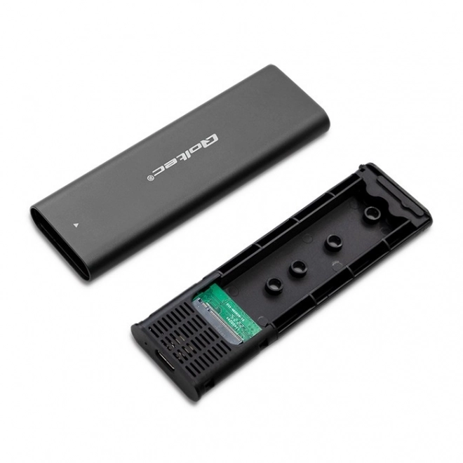 Qoltec M.2 SSD meghajtóház USB-C-vel
