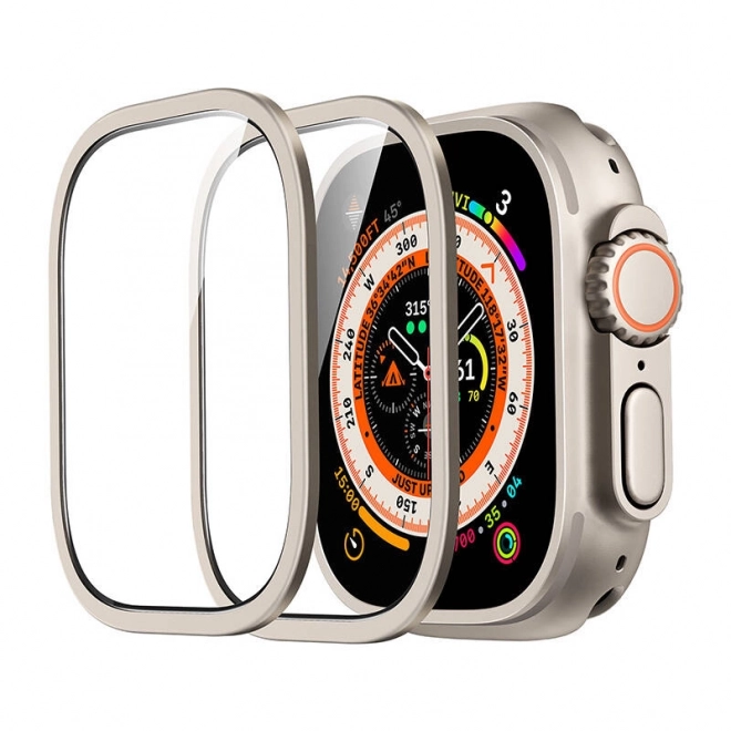 Apple Watch Ultra ESR védő szett 49mm (tok+üveg, titán)