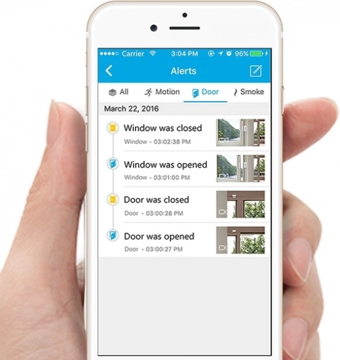 Gyors értesítések a Zmodo alkalmazásba