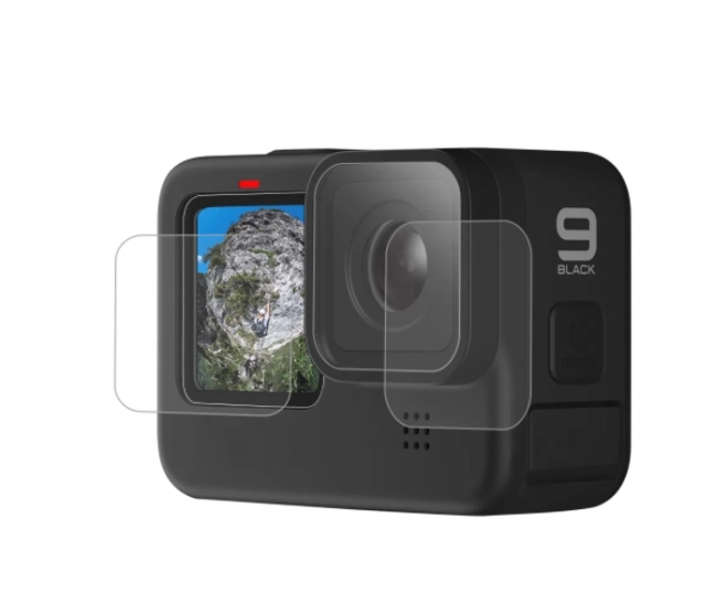 Telesin GoPro Hero kijelző és objektív védőfólia