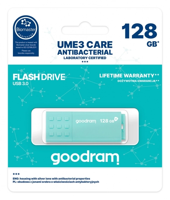 Pendrive UME3 antibakteriális 128GB USB 3.0