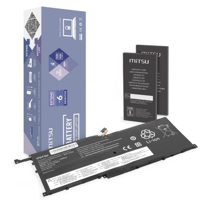 Akkumulátor Lenovo ThinkPad X1 Carbon számára