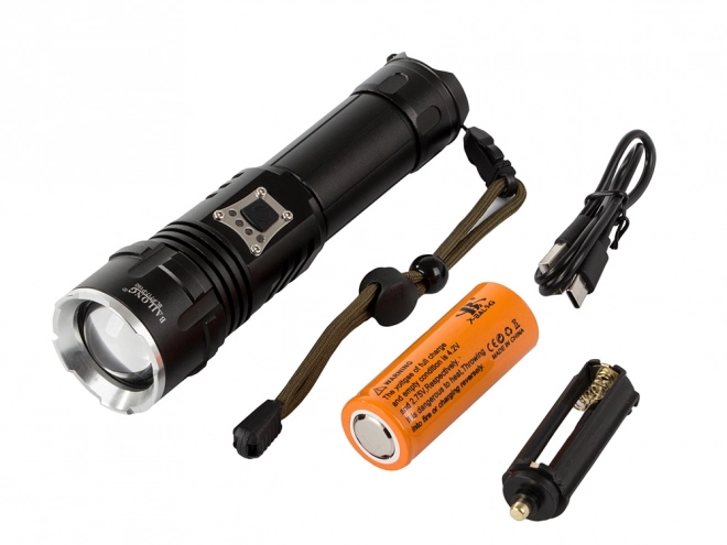 Bailong taktikai katonai zseblámpa led cree xhp160