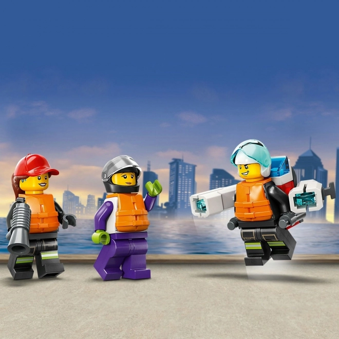 Lego city tűzoltóhajó