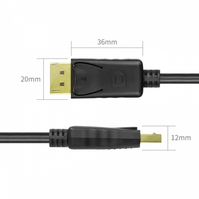 DisplayPort kábel 3,0 m