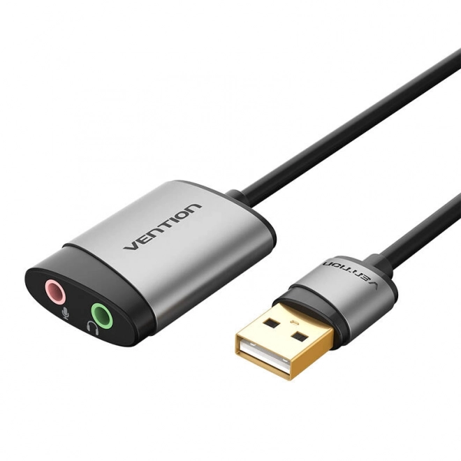 Külső USB hangkártya Vention szürke