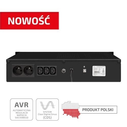 Eco Pro 1000 AVR CDS szünetmentes tápegység