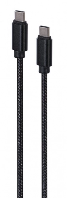 Fekete USB C - USB C kábel 1,8m
