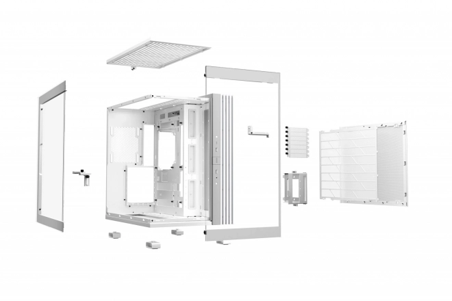 Light Base 600 DX fehér számítógépház