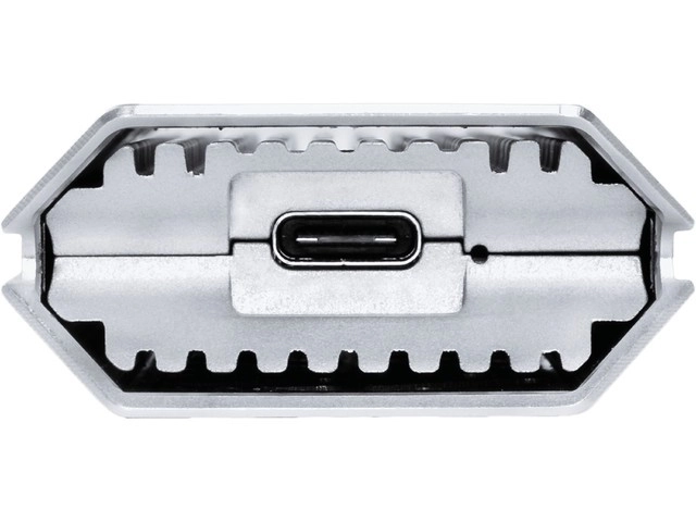 Külső alumínium SSD ház Oracle Air M.2 NVME USB-C Gen 2 ezüst