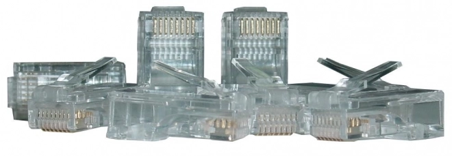 Rj45 utp csatlakozó kat.6 8p8c 100 db