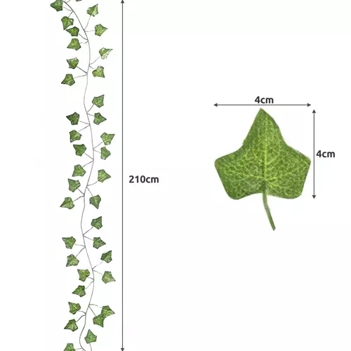 Műborostyán girland 25,2m