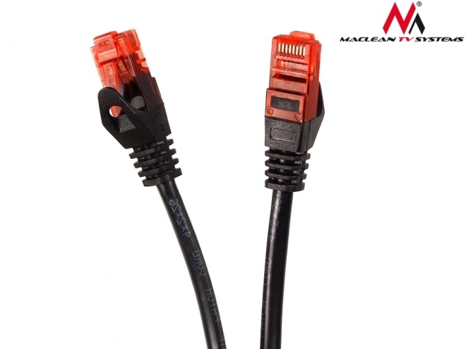 Fekete Cat6 UTP hálózati kábel 20m