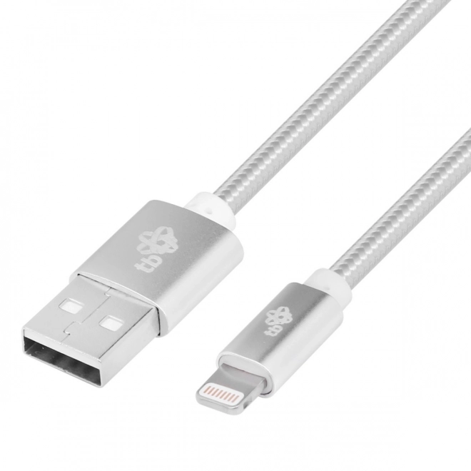 Ezüst MFi Lightning-USB kábel 1.5m