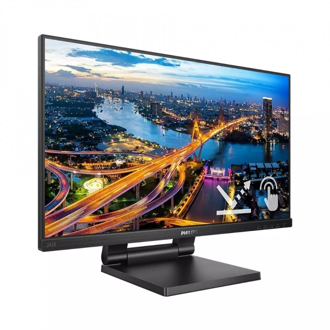 IPS Érintőkijelzős Monitor 23,8 hüvelyk HDMI és DP csatlakozással