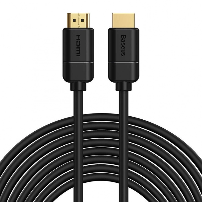 Baseus HDMI 2.0 kábel 4K 30Hz, 3D, HDR, 18Gbps, 8m - fekete