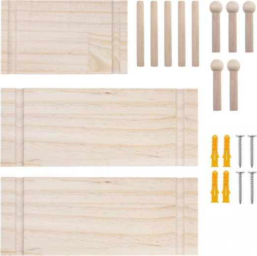 Egyszerű szerelés és bőséges tartozékok