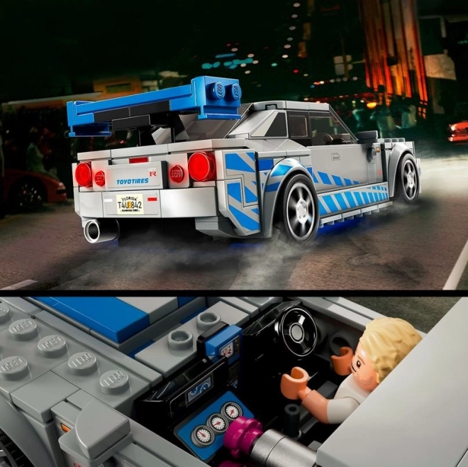 Lego Speed Champions Nissan Skyline GT-R játékautó