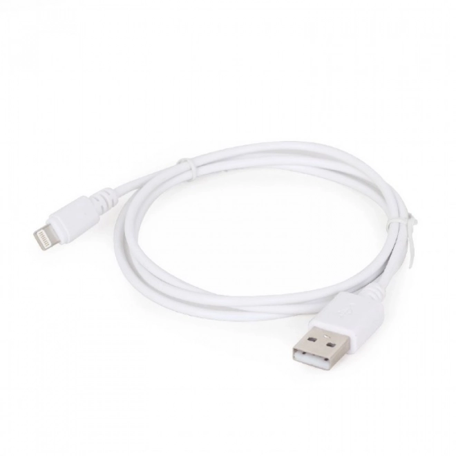 Fehér 1m-es USB 8-pin kábel