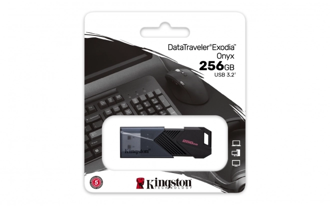 Pendrive Kingston DataTraveler Exodia Onyx 256GB USB 3.2