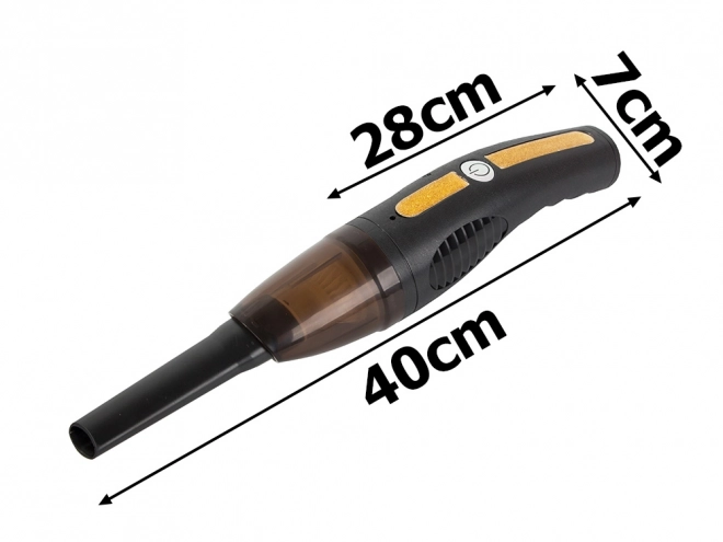 Erős vezeték nélküli autóporszívó USB akkumulátorral