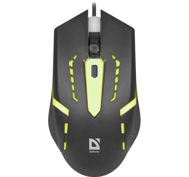 Vezetékes optikai egér gamer LED világítással