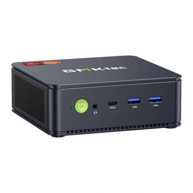 Miniszámítógép GMKtec K6 Ryzen 7 7840HS 32GB RAM + 1TB SSD fekete