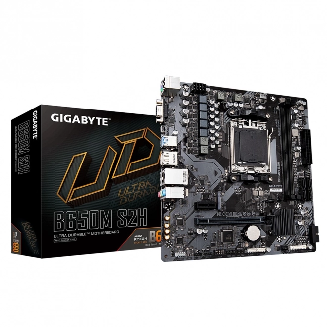 Gigabyte Ultra Durable B650M S2H AM5 alaplap