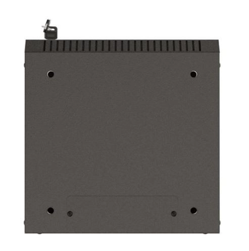 Fali rack szekrény 9U 300x300 fekete