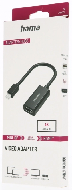 Mini DisplayPort HDMI adapter 4K
