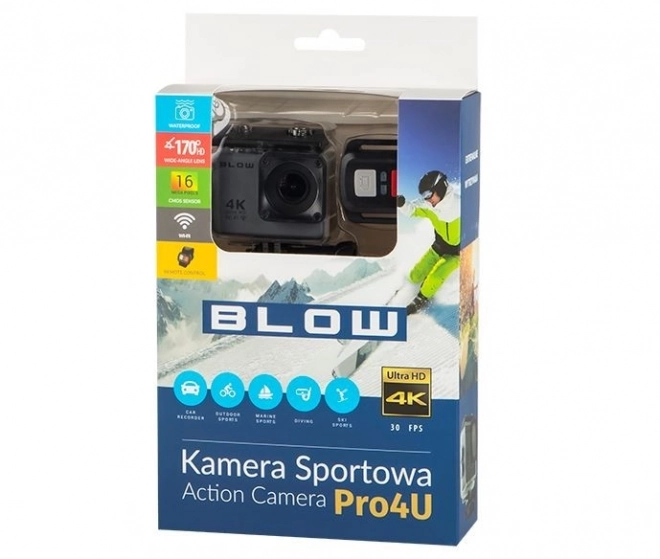 Akciókamera BLOW Pro4U 4K WiFi