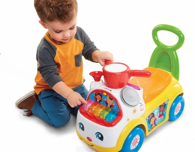 Fisher Price Muzikális parádés jármű sárga