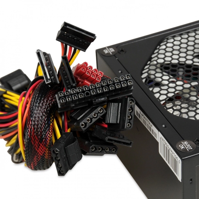 Aurora 500W játék tápegység 14cm ventilátorral