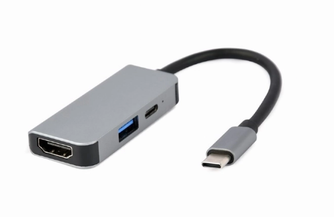 Wieloportos USB-C PD HDMI adapter