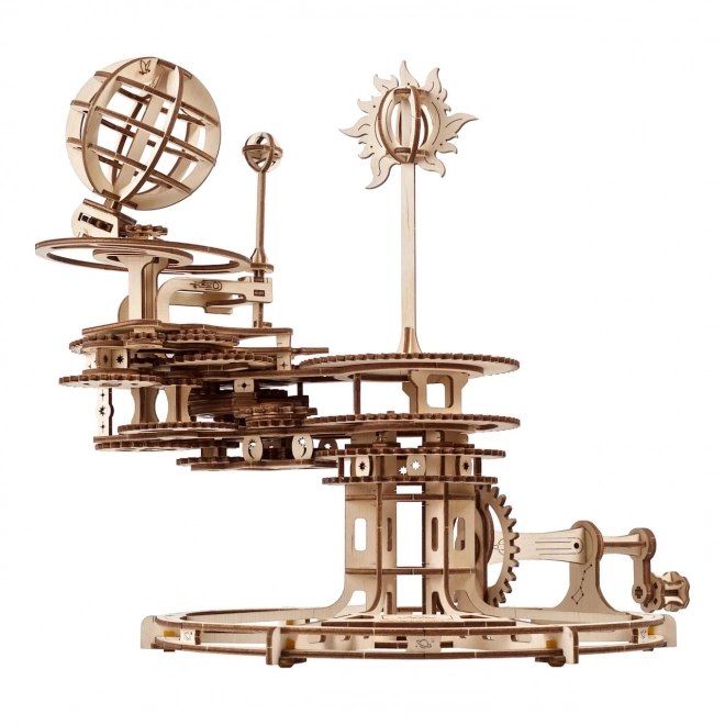 Ugears 3D mechanikus fa puzzle Tellúrium