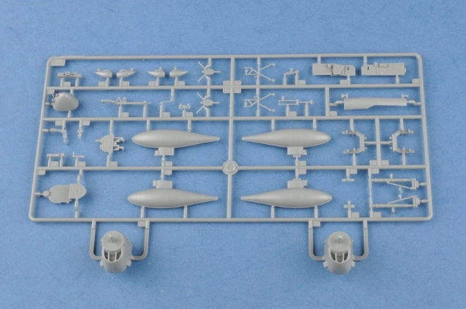 P-38L-5-L0 Lightning amerikai harci repülőgép műanyag modell