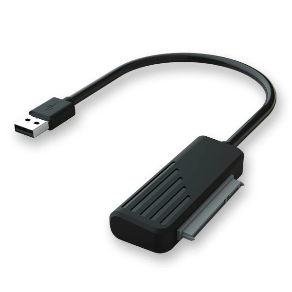 SATA adapter női - USB 3.0 férfi csatlakozó 2,5 hüvelykes merevlemezekhez