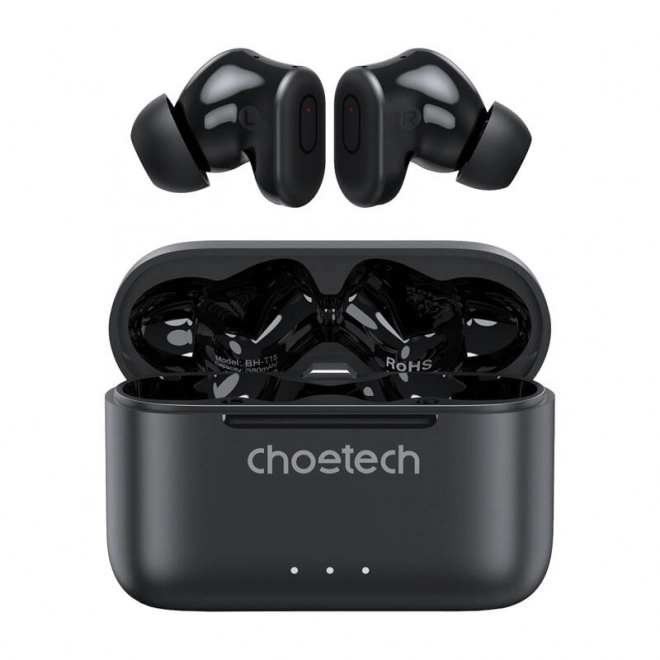 Choetech BH-T15 ANC+ENC vezeték nélküli fejhallgató (fekete)