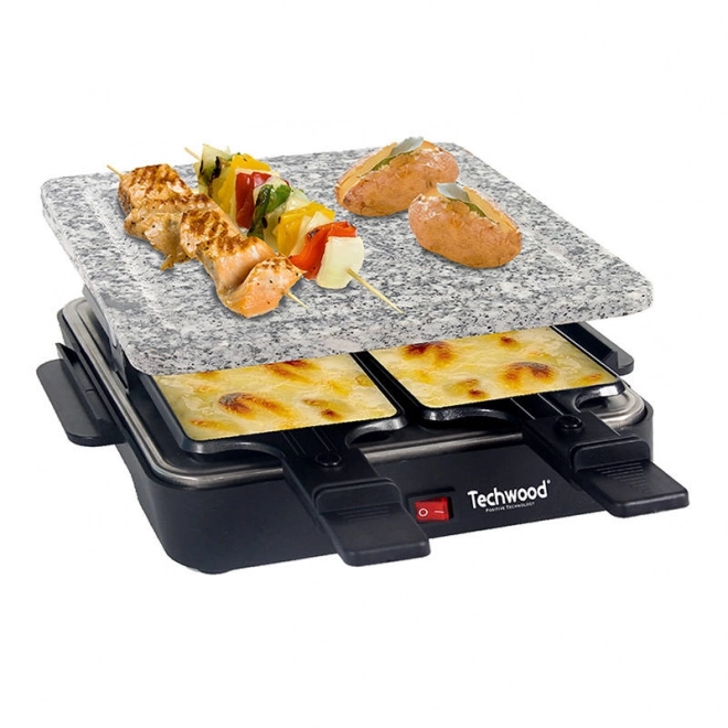 Techwood elektromos raclette grill 4 fő részére