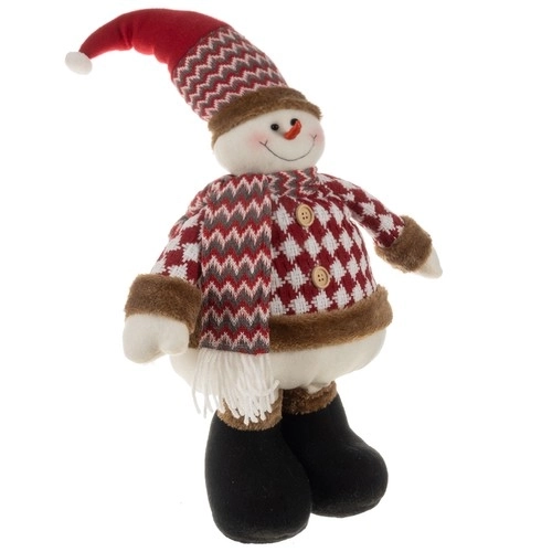 Teleszkópos karácsonyi hóember 105 cm