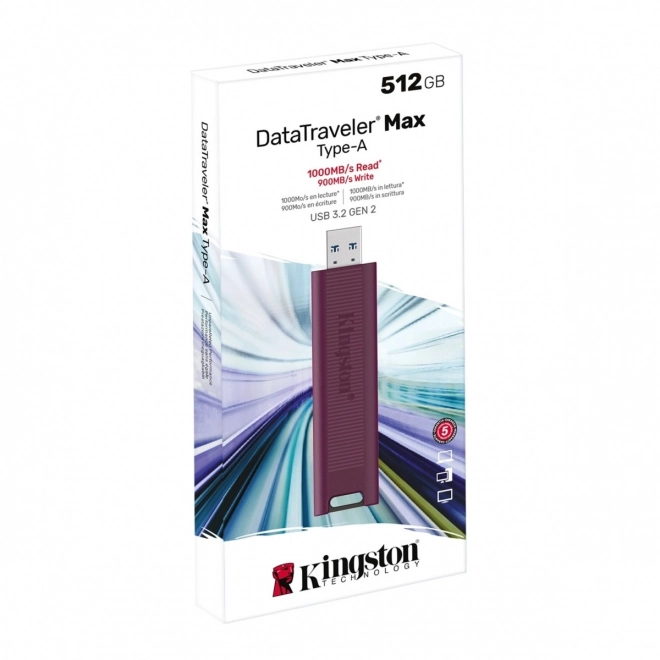 Kingston DataTraveler Max 512GB pendrive