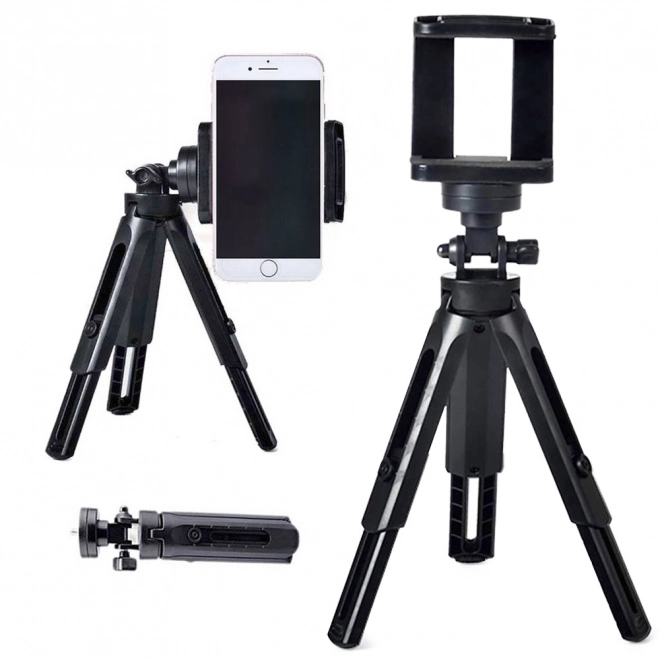 Szabályozható tripod telefon állvány