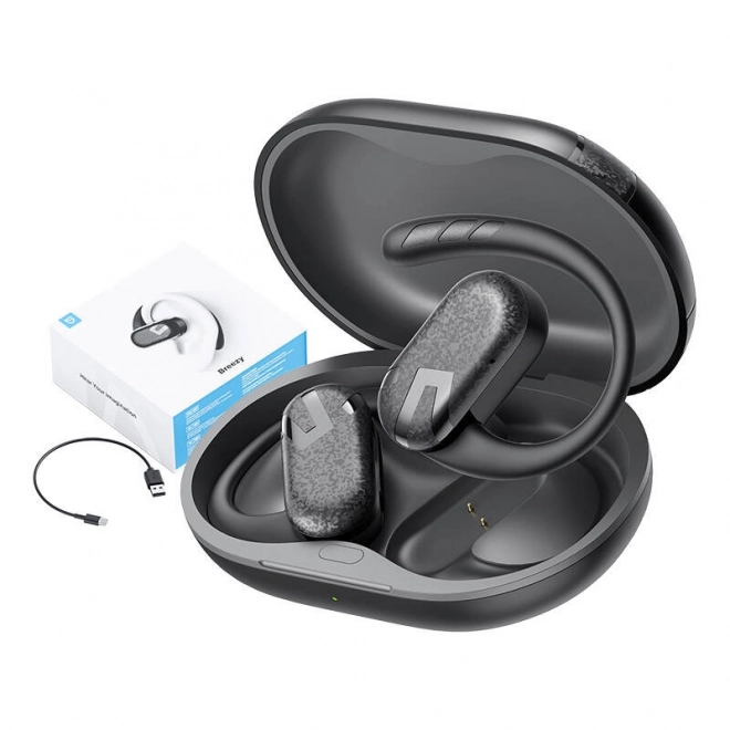 SoundPEATS breezy vezeték nélküli fülhallgató (fekete)