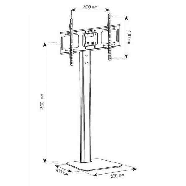 Padló állvány LCD/LED 32-70 hüvelyk, állítható