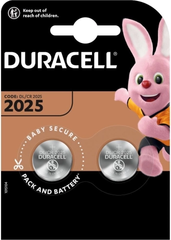Lítium Elem CR2025 Bliszter 2 db